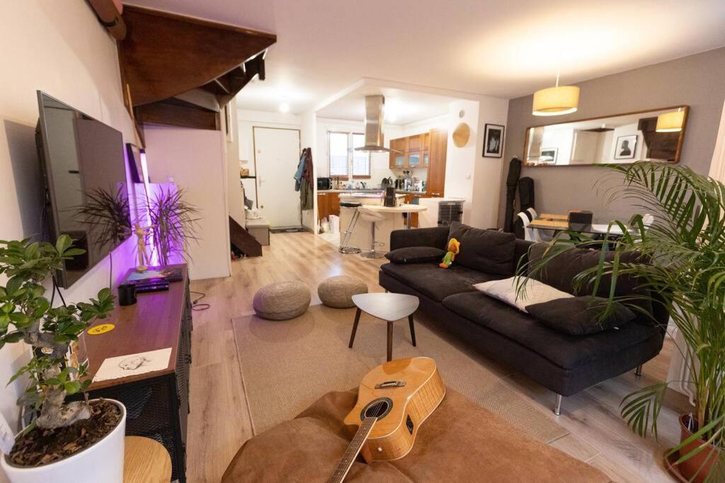 Le Jitaku- Magnifique Duplex - 15Min Disneyland Lognes Luaran gambar